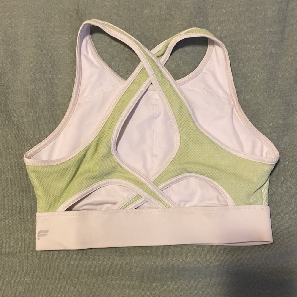 Fabletics Mesh Racer Back Workout Top - Picture 3 of 6